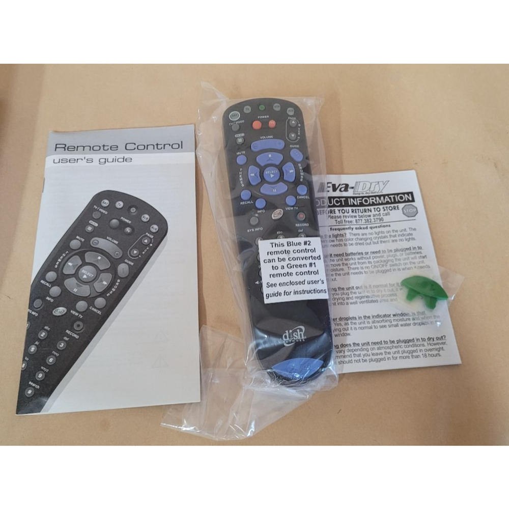Dish Network Remote Control 4.0, #2 Blue